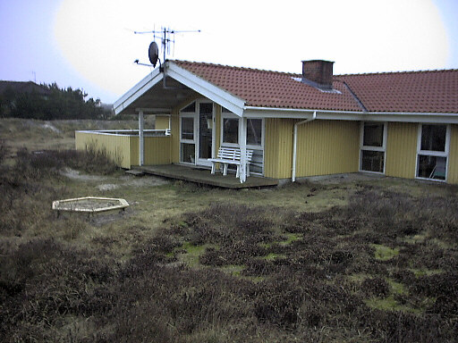 Ferienhaus richtung Terrase