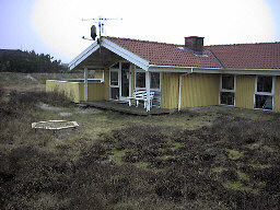 Ferienhaus richtung Terrase